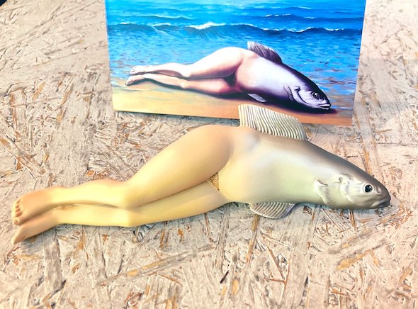 人魚 フィギュア 共同発明 生足魅惑のマーメイド