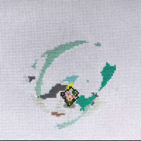 刺しゅうアニメ