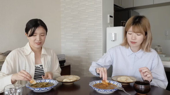 「PARASTICA」無印良品カレー試食