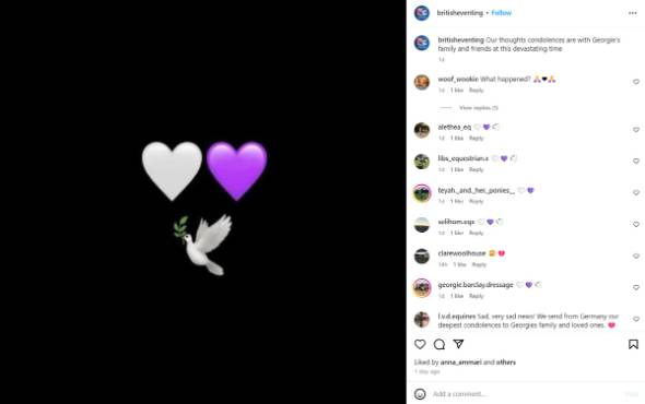 馬術界のスター選手ジョージー・キャンベルが落馬し37歳で逝去