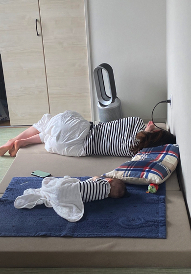 シンクロ率がすごい親子