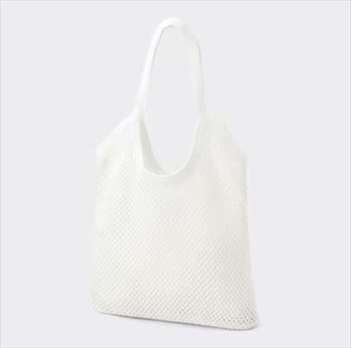 GUメッシュニットトートバッグ