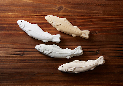 魚型のマシュマロ