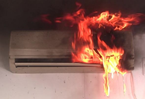 エアコン扇風機