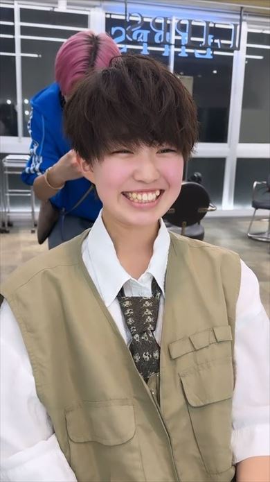 メンズカットビフォーアフター