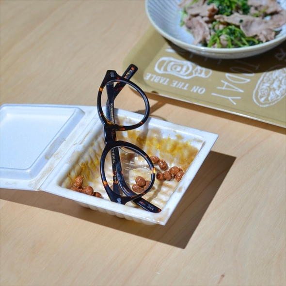 納豆の食品サンプルで作った史上最悪の小物入れ