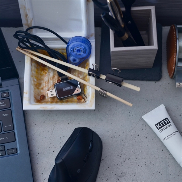 納豆の食品サンプルで作った史上最悪の小物入れ