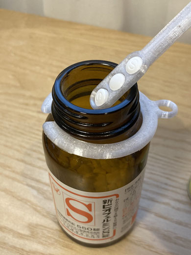 ビオフェルミン3粒すくう棒