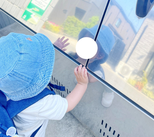 ごみ置き場に反射する自分にバイバイ