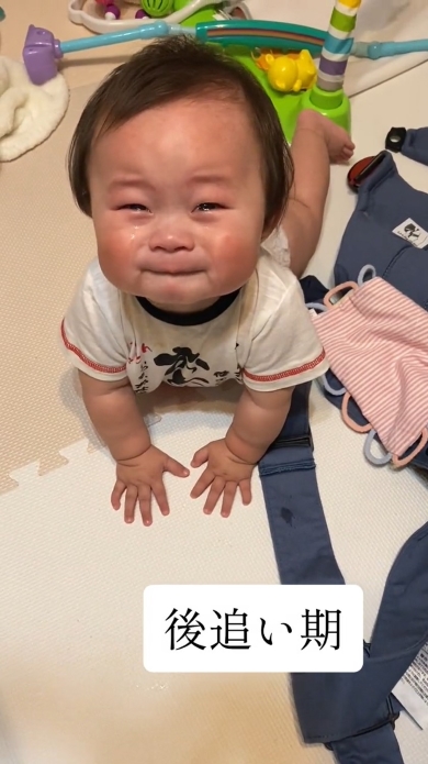 こらえきれなくなったチビ助くん