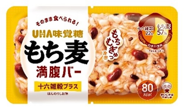 UHA味覚糖『もち麦満腹バー』