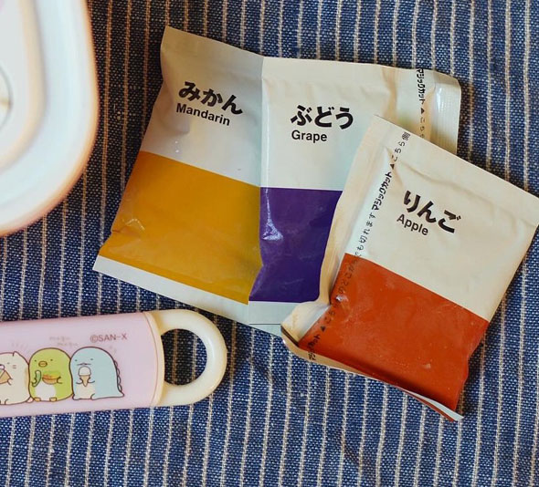 保冷剤にもなる無印のゼリー