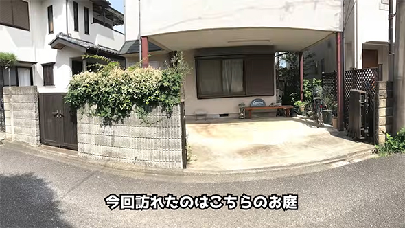 今回訪れたのはこちらのお庭