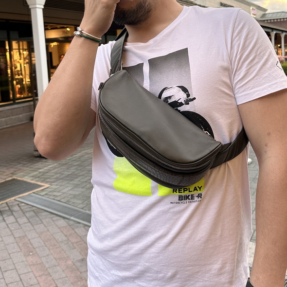 5歳娘による夫ワンポイントコーデ