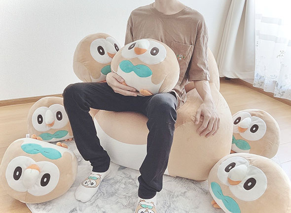 モクローに囲まれるもふたるさん