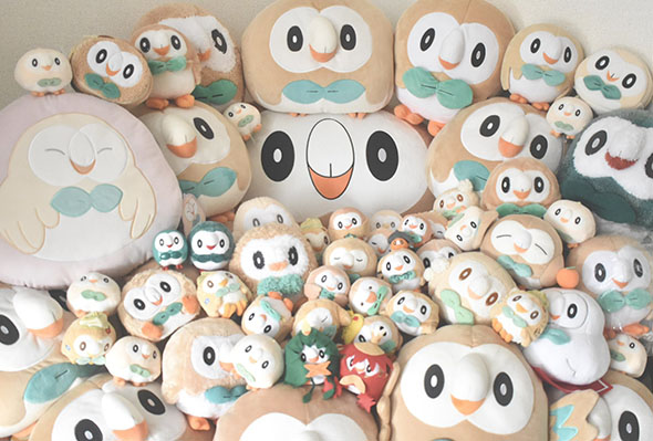 もふたるさんのモクローコレクション