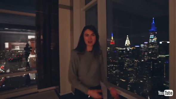 ニューヨーク 24億円 マンション 1600万ドル 内見 アメリカ マンハッタン