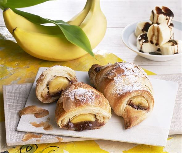 プレミアムチョコクロ　フレッシュ生バナナ＆チョコレート