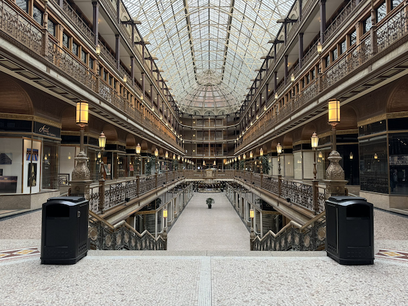 クリーブランド「THE ARCADE」アトリウム