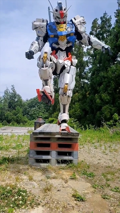 ガンダムエアリアル　立体衣装　コスプレ