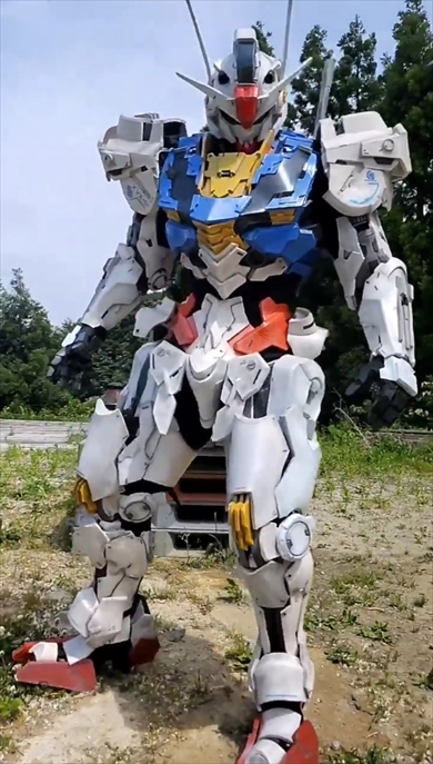 ガンダムエアリアル　立体衣装　コスプレ