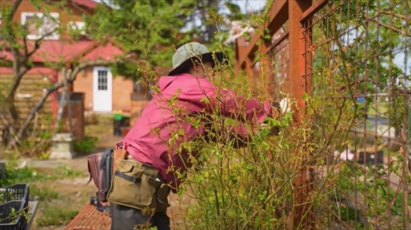 春の北国で生き生きと暮らす母と祖母に羨望の声