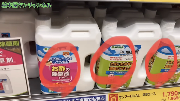 除草剤の選び方