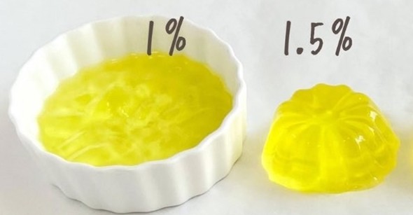 レモンゼリーのゼラチン含有率まとめ
