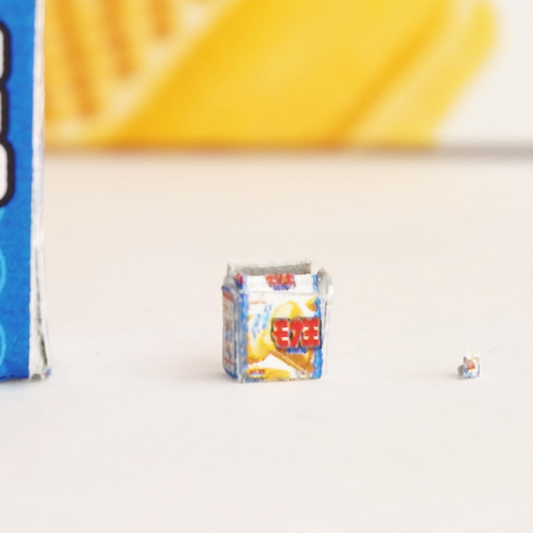 モナ王 小さいモナ王 作れる ミニチュア 小さい箱 パッケージ