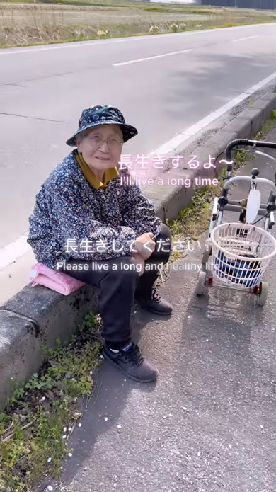 福島 撮影 桜 花見 おばあちゃん 91歳 再会 写真 渡す フォトグラファー