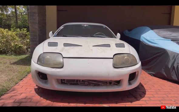 洗車 スープラ Mk4 80