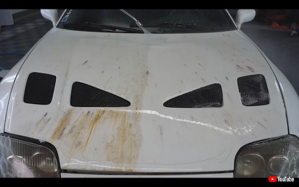 洗車 スープラ Mk4 80