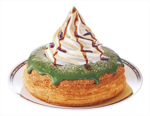 コメダ珈琲店 シロノワール 天空の抹茶