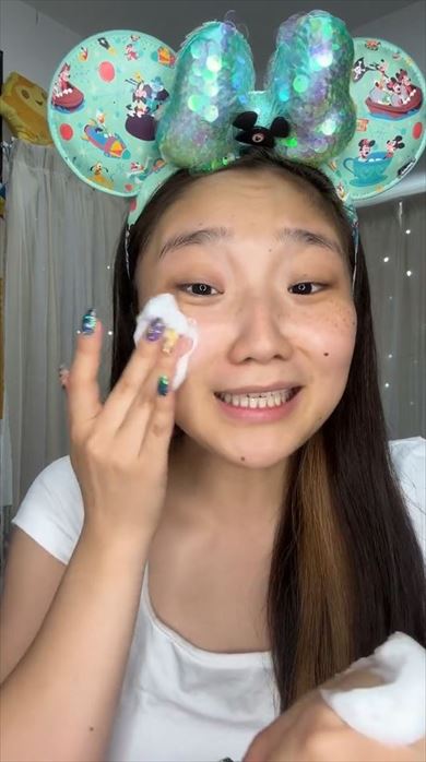 シュガー・ラッシュのヴァネロペメイクのメイクとシーン再現