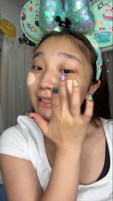 シュガー・ラッシュのヴァネロペメイクのメイクとシーン再現