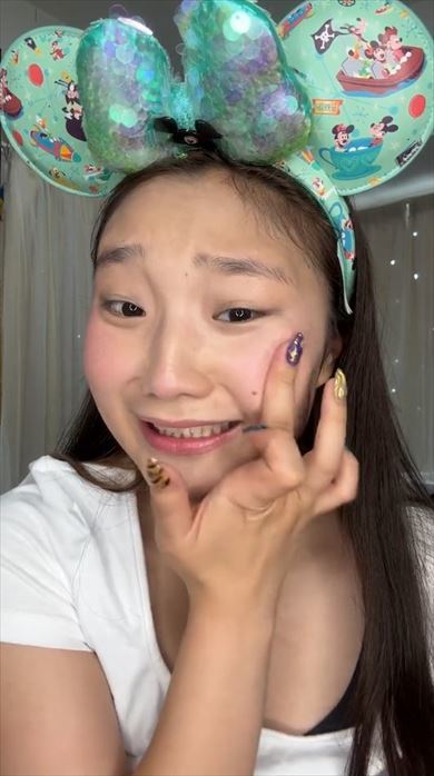 シュガー・ラッシュのヴァネロペメイクのメイクとシーン再現