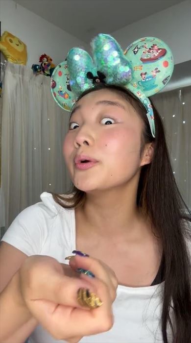 シュガー・ラッシュのヴァネロペメイクのメイクとシーン再現