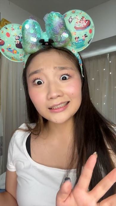 シュガー・ラッシュのヴァネロペメイクのメイクとシーン再現