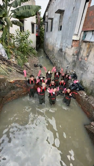 環境保全　ごみ掃除　ベトナム