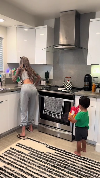 息子の無邪気な行動