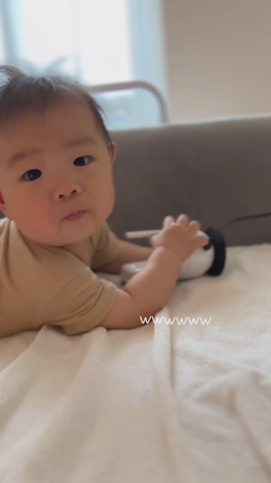 リラックスした赤ちゃん