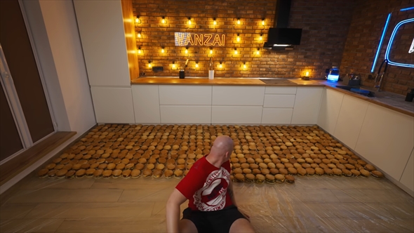 牛一頭からハンバーガーが何個作れるかを検証