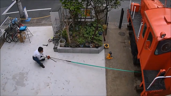 機関車 移設 自力 自宅 動態保存 所持