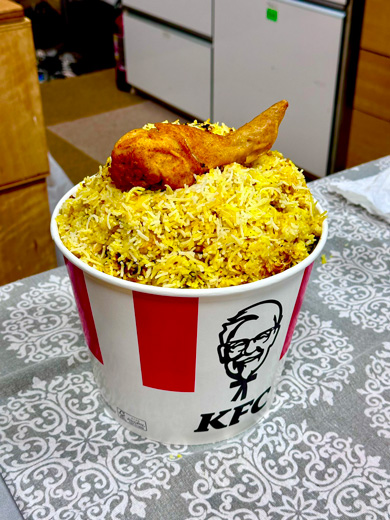 インドKFCのビリヤニを再現