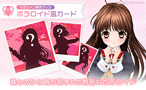 ポラロイド風カード