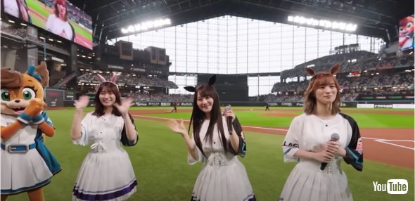 『劇場版ウマ娘Fビレッジコラボナイター』に登場したウマ娘声優の3人