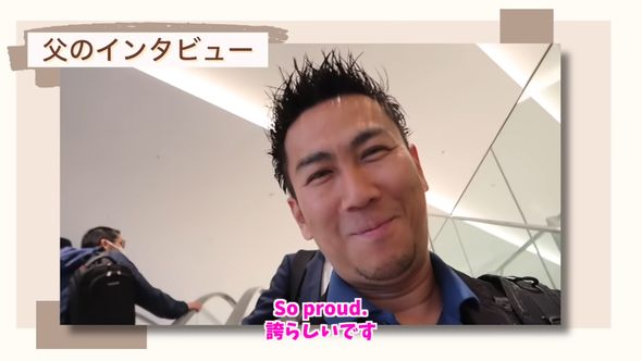 フィリップスに自身のアイデアをプレゼンテーションする9歳の男の子が誇らしいパパ