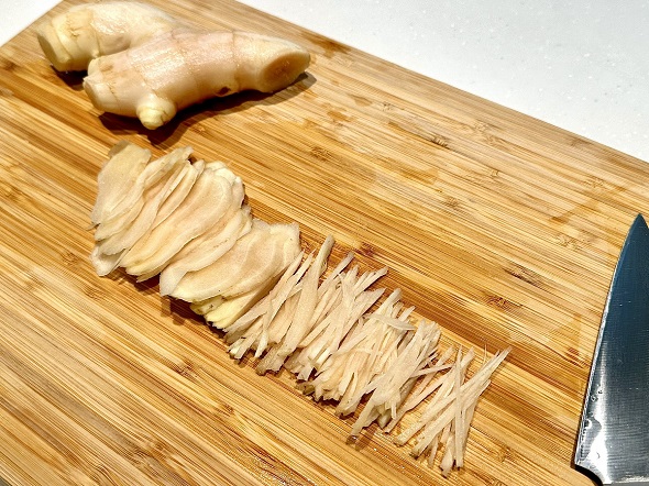 新生姜のサラダ02