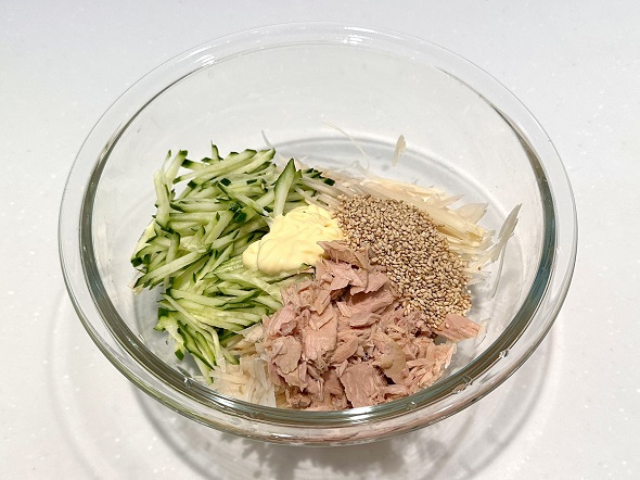 新生姜のサラダ03