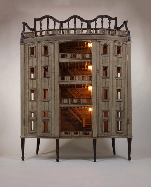 建築模型のような家具